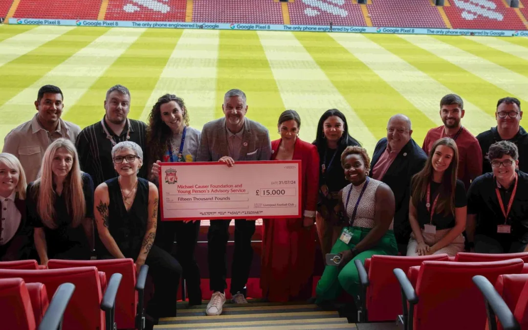 LFC donates £15,000 to local LGBT+ charities to support young people across city region